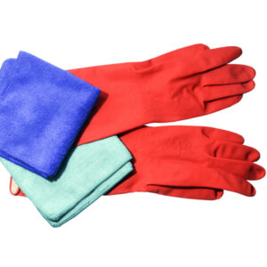 Rubber Cleaning Gloves